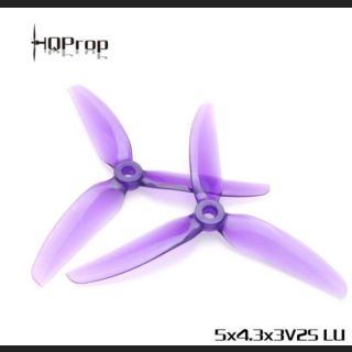 HQ Freestyle Prop 5X4.3X3V2S (2CW+2CCW)-Poly Carbonate Purple